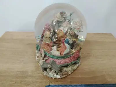 Musical Christmas Nativity Scene Snow Globe, View more