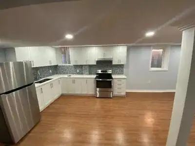 Specious two bedroom basement with separate entrance. Near square one shopping centre. Large kitchen...