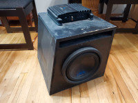 Alpine Type S Subwoofer and Amplifier