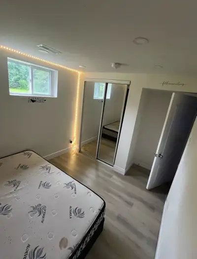 1 Room Available in 2-Bedroom Basement * separate entrance * Separate kitchen * Separate laundry * C...