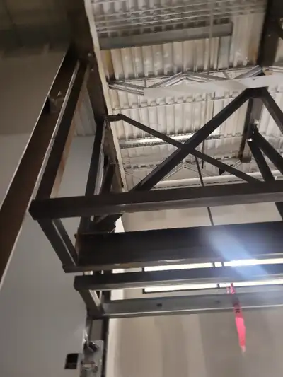STEEL STRUCTURE MEZZANINE- - EXTENSION - RAISED STORAGE PLATFORM - STAIR - PYLON STRUCTURE- CONDO ST...