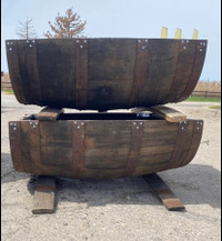 Whiskey Barrels Planters starting $29