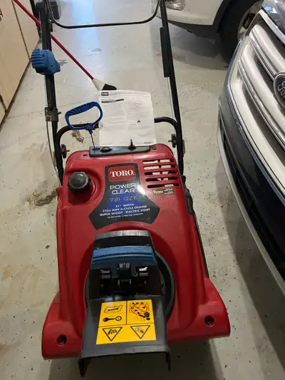 TORO  snow blower, View more