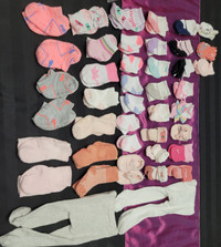 Assorted Sizes Baby Girl Socks