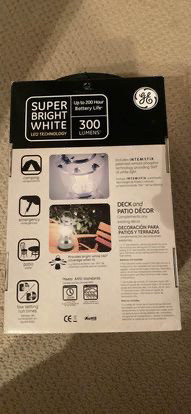 NEW UNOPENED UNUSED IN BOX GE LED LANTERN in Fishing, Camping & Outdoors in Peterborough - Image 3