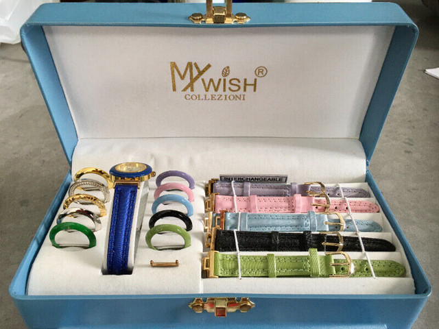 My wish collezioni interchangeable watch set hot sale