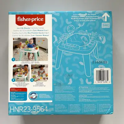 Brand New Fisher-Price 3-in-1 Hit Wonder Activity Center , View more