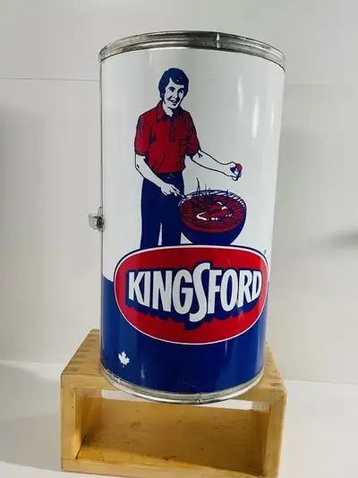 VINTAGE KINGSFORD PORTABLE BBQ IN BOX UNUSED -ADVERTISING PIECE, View more