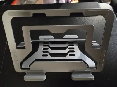 Foldable Adjustable Tablet Stand – Heavy-Duty Aluminum Alloy, View more