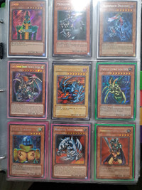 Selling old school yugioh cards. Pictures shown.
