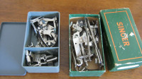SINGER Sewing Machine Attachments, Set of 2 boxes,Vintage