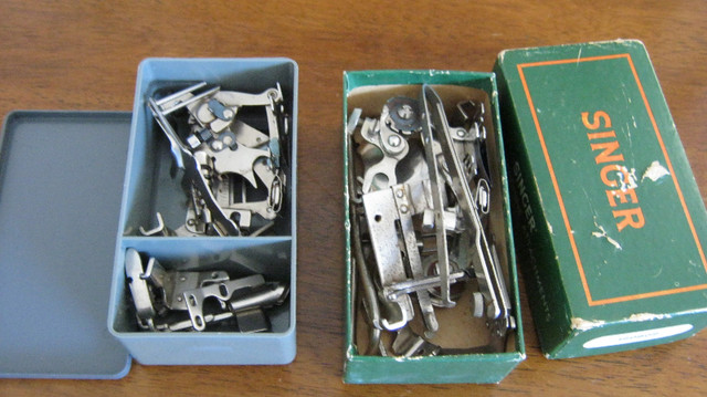 SINGER Sewing Machine Attachments, Set of 2 boxes,Vintage in Hobbies & Crafts in Kingston