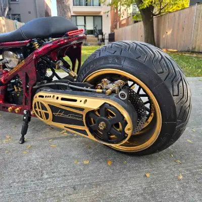 Hi I am selling Custom eBike Honda Ruckus/Zoomer Air Suspension from company Head Turner Custom Worx...