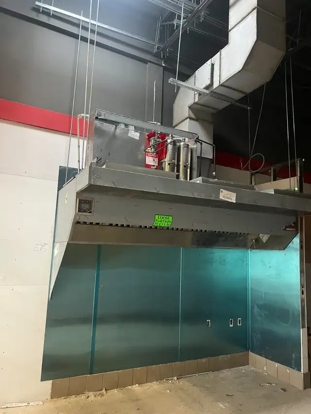 Restaurant & Commercial kitchen Hood, Exhaust Fan, Make up air