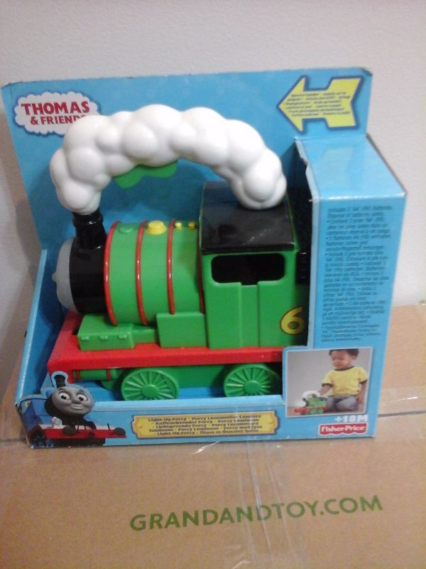 Fisher-Price Thomas & Friends,  Light up Percy locomotive, T3027 in Toys & Games in Mississauga / Peel Region