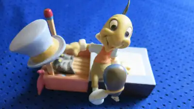 Jiminy Cricket "let you conscience be your guide" figurine, View more