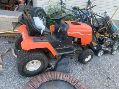 Husqvarna riding lawnmower, View more
