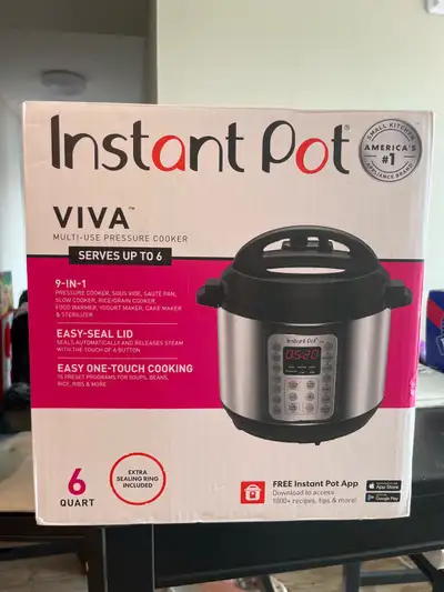 Instant Pot VIVA 9 in 1 Multi-Use Pressure Cooker, View more