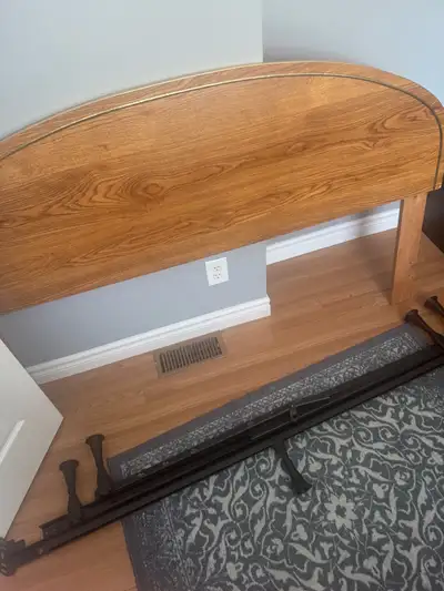 head board and queen bed frame, View more