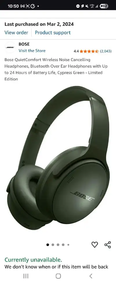 Bose QuietComfort Headphones 2024, View more