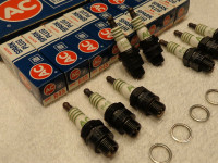 Wanted AC R44 green stripe spark plugs