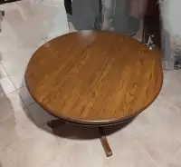 Custom Built Solid Oak Dining Room Table