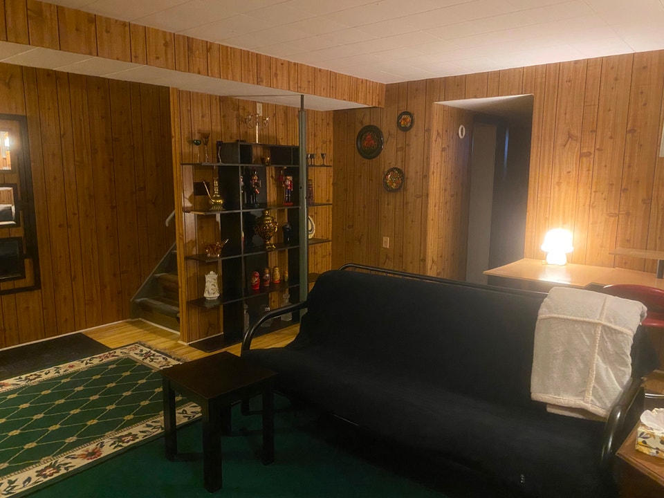 For immediate occupancy one bedroom furnished basement apartment 2