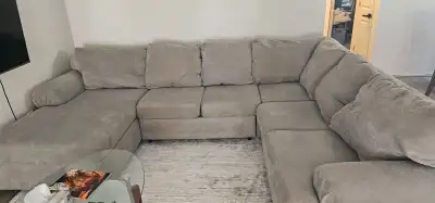 U-shaped couch, View more