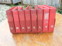 Gravely Tractor Dealer Binders and Rack for Manuals