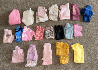 Baby Girl clothing lot size 3-6 months, excellent conditon