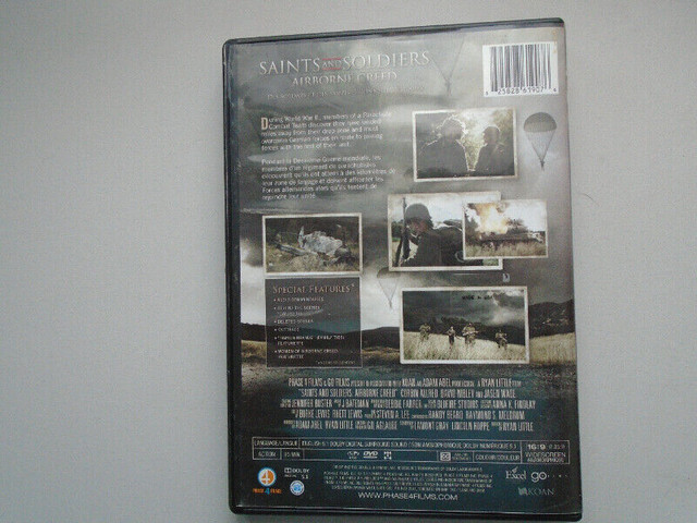 Film DVD Des Soldats Et Des Saints L'honneur Des Paras dans CD, DVD et Blu-ray  à Lévis - Image 4