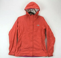 The North Face Hyvent 2.5L Women Salmon Pink Hooded Rain Jacket