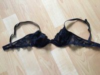 34B bra - La Senza black all lace bra - $15