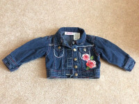 Baby Girl Jean Jacket, size 18 months
