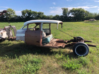 1957 Chevrolet sedan body/frame parts 