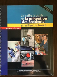 Coffre à outils de la prévention des accidents en milieu de trav