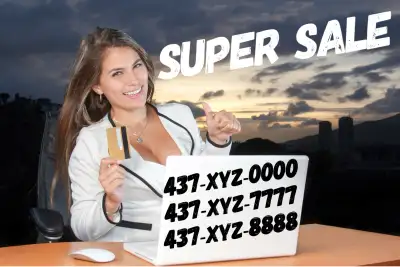 416/647 Wow 7 digits vip numbers 6666666 7777777 9999999, View more