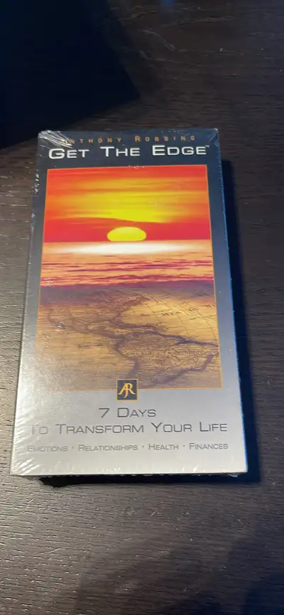 New Rare VHS “Get The Edge” 7 days to transform your life, View more