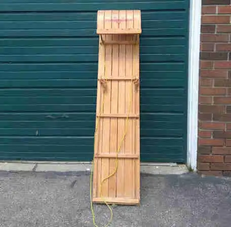 Vintage Wood Sled/ Toboggan in Fishing, Camping & Outdoors in City of Toronto - Image 2