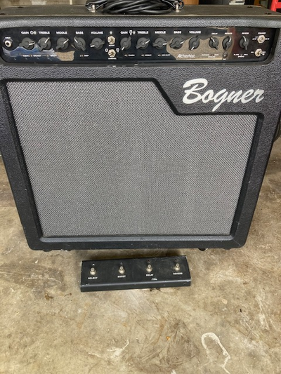 Bogner Alchemist combo guitar amp, with 2 x 12" Celestion speakers. One is 16ohm Celestion G12H 70th...