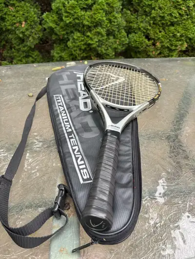 Tennis Racquet Head Titanium 5000 4-3/8 th (3)  case, View more