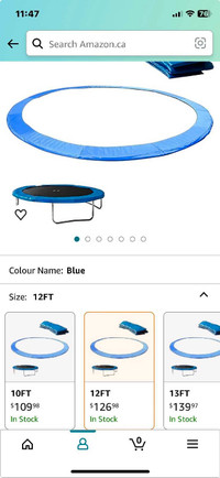 12ft trampoline cover