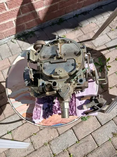 1975 Rochester Quadrajet 7045274 Pontiac Trans Am 400 Carburetor. Worked well when removed from car...
