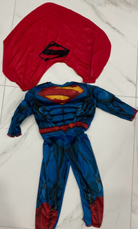 Super man costume kids (size 2T)