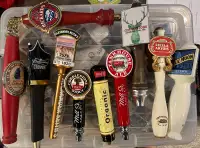 9 Beer Tap Handles / Pulls -Keith’s/Stella/Mill St