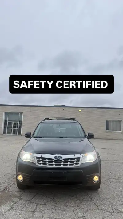Selling a top-tier 2013 Subaru Forester Limited with 196,172 kms. This vehicle comes Fully Safety Ce...