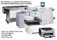 PRINTER, COPIER, SERVICE , PARTS - ON SITE - IN OFFICE SERVICING