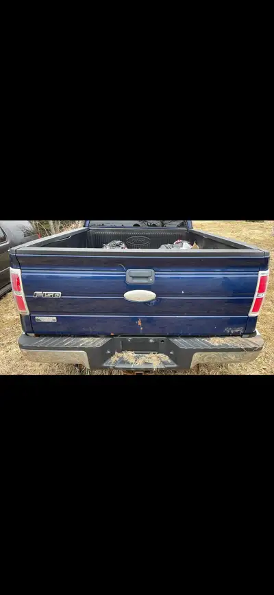 2 ford tail gates for sale one is off a 2012 ford f150 250$ ………other one is off a 2007 ford fx4 f150...