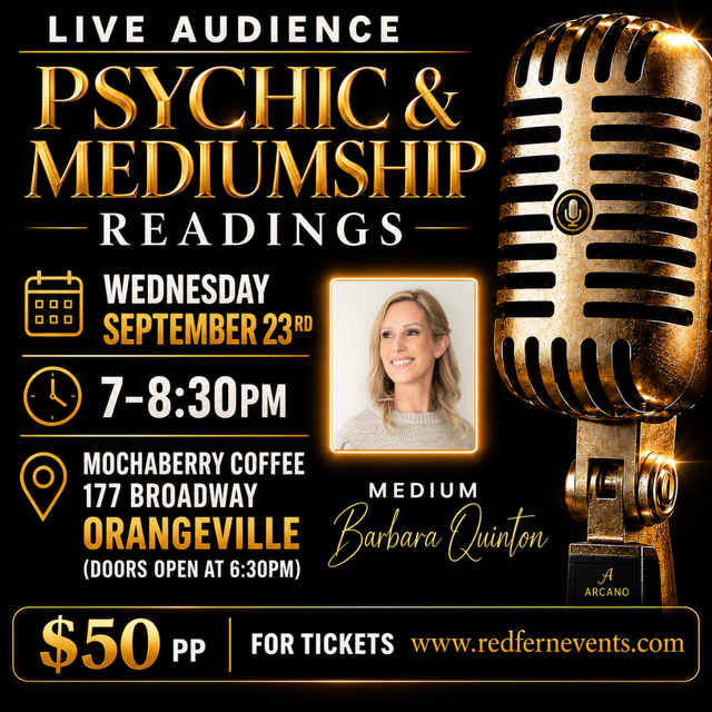 Live Audience Psychic & Mediumship Readings ORANGEVILLE