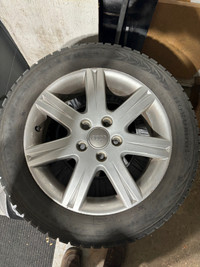 Audi A3 Nokian winter tires and rims